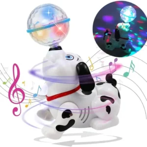 Dancing Dog with Music Flashing Lights