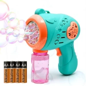 Bubble Gun Machine for Kids Automatic Bubble Gun