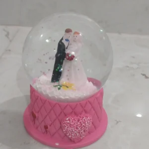 Romantic Couple In Glass,  Valentine Gifts, Love Couple Gifts With Lighting