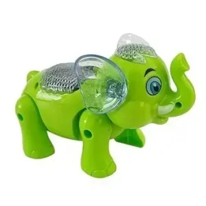Clever Elephant Electric Toy with Songs, Lights, Walking