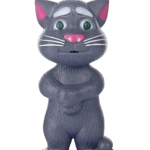 Fantastic Cat , Musical Talking Tom Cat Toy For Kids - Grey