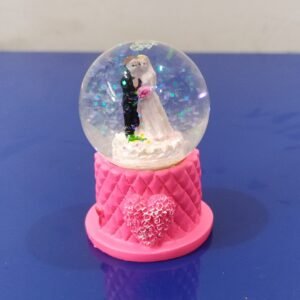 Romantic Couple In Glass