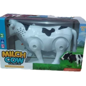 Electric Walking Milk Cow with Light & Sound