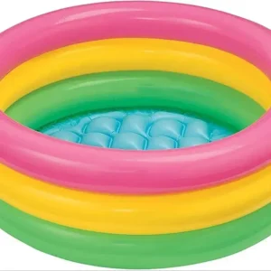 Intex Inflatable Baby Swimming Pool, Bathing Tub lWet Set Collectioną„¤ Multicolor