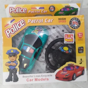 Police Remote Control Car With 3D Light & Effect, High Speed Racing Car