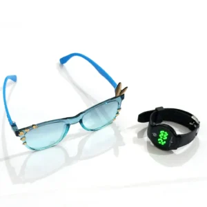 Eyeglasses and Watch Combo for Girl kids Pack of 2