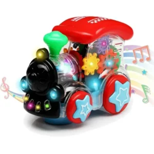 Gear Transparent Engine Toy Battery Operated