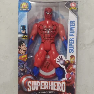 Superhero Super Power Spiderman Avenger With Lights
